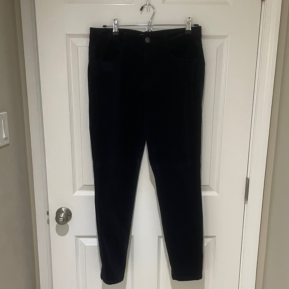 J. Jill Navy Straight Leg Pants